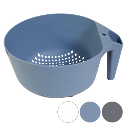 Colander With HANDLE 3 Assorted Colors