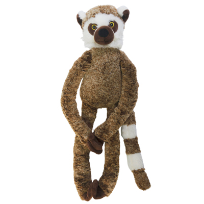 Plush 22in Hanging Lemur Willwest Natural Wishpets *15.00*