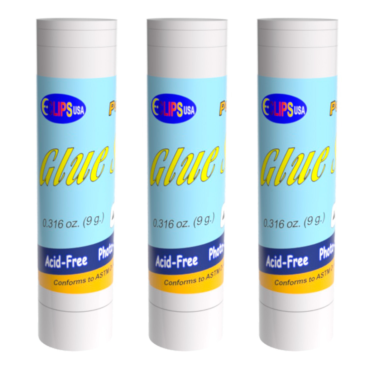 White Glue STICKS - 3-Pack