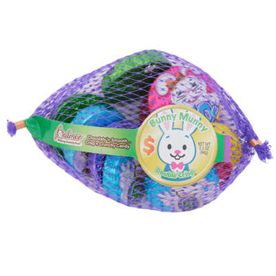 Easter CANDY Double Crisp Bunnymunny 3.3 Mesh Bag In Pdq