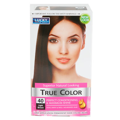 HAIR Color Light Brown 40 True Color