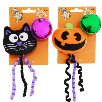 Cat TOY 2pk Halloween TOY & Bellmerch Strip 4 Styles Per Strip4 Strips #p33444