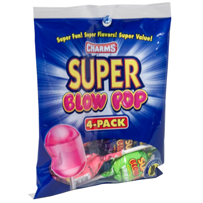 CHARMs Super Blow Pop 4.5 Oz Peg Bag