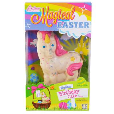 Magical UNICORN Birthday Cake Flavor 7.5 Oz In Counter Display