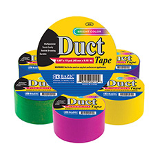 ''1.89'''' X 10 Yard Assorted Fluorescent Colored Duct TAPE''