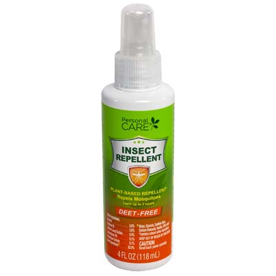 Insect Repellent 4oz Spray Plant Based Personal CARE