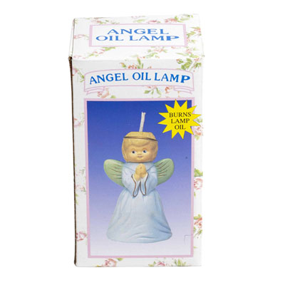 Angel Oil Lamp In Color Box Color Box