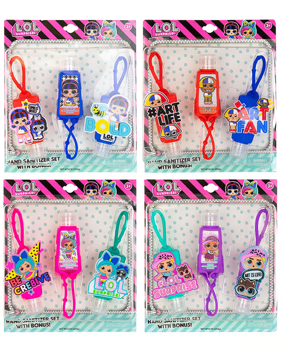 L.O.L. Surprise! HAnd SAnitizer Sets W/ Bonus Surprise