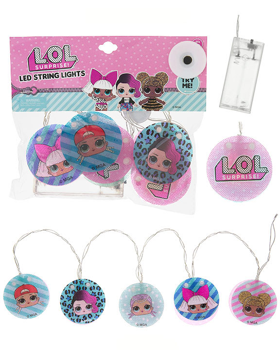 L.O.L. Surprise! LED BATTERY Operated String Lights