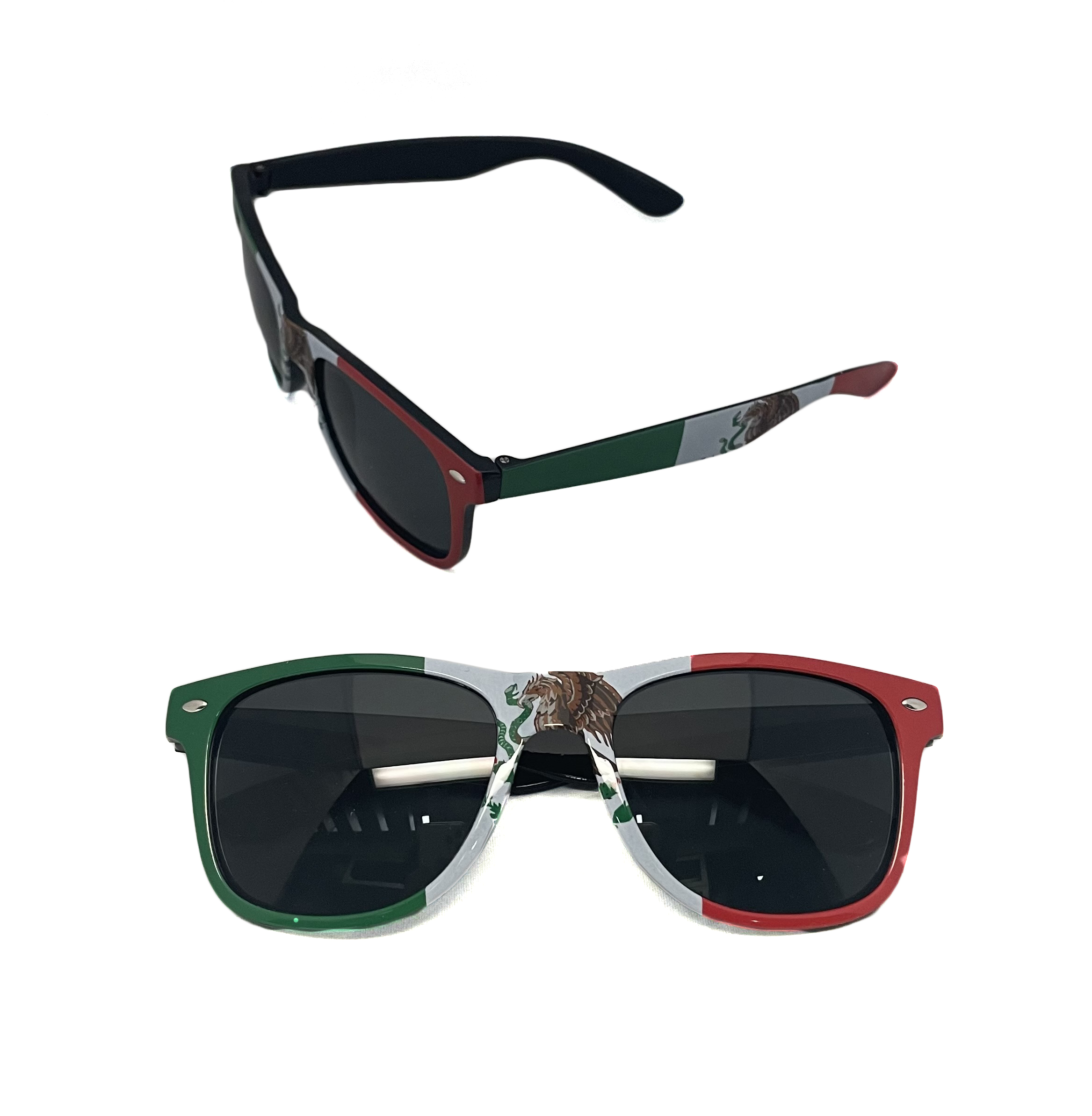 Mexican Flag Printed SUNGLASSES