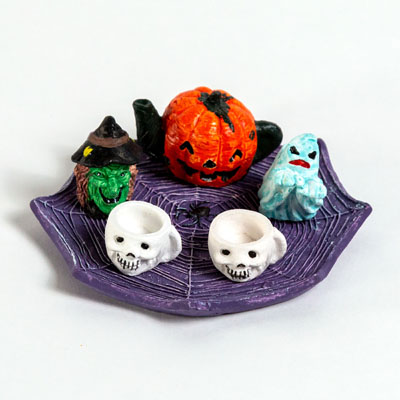 Tea Set Mini HALLOWEEN