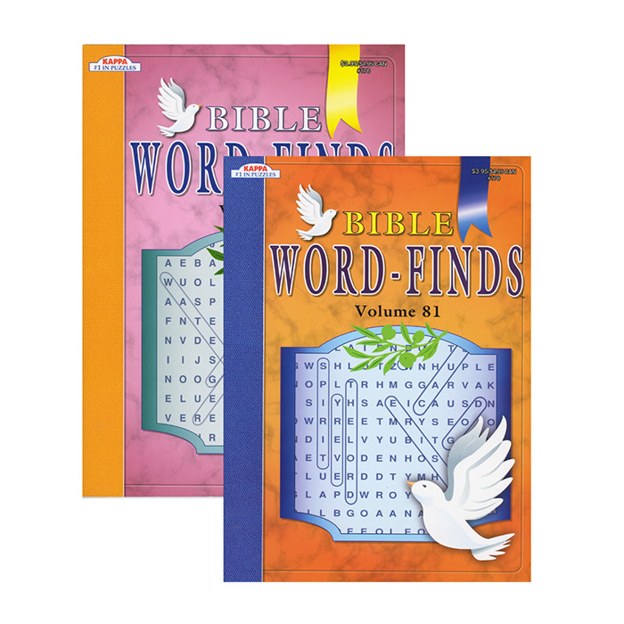 Kappa Bible Series Word Finds PUZZLE Book