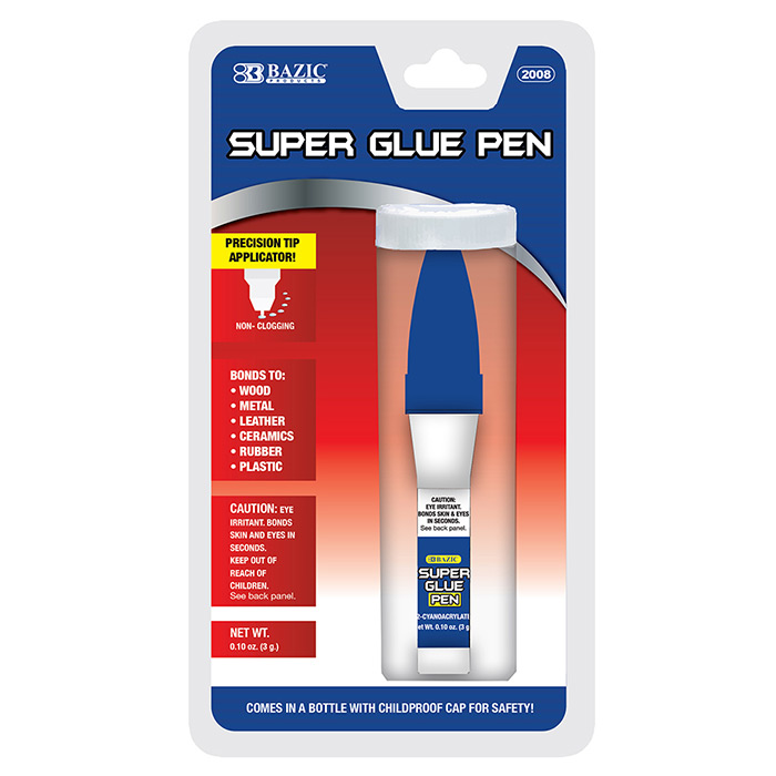 3G / 0.10 Oz. Super Glue PEN w/ Precision Tip Applicator