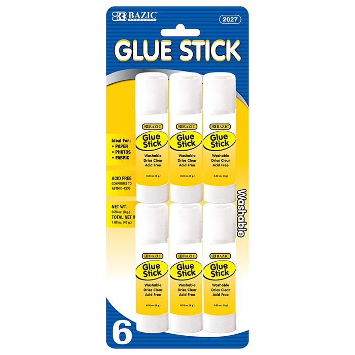 8G / 0.28 Oz. Small Glue Stick (6/Pack)