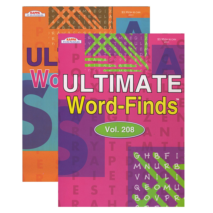 Kappa Ultimate Word Finds PUZZLE Book