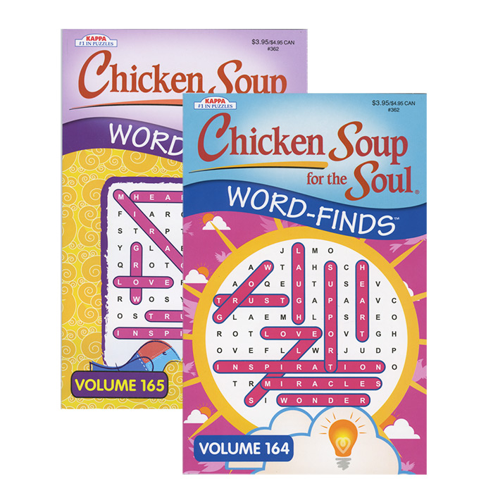 Kappa Chicken Soup For The Soul Word FINds Puzzle Book - Digest Size