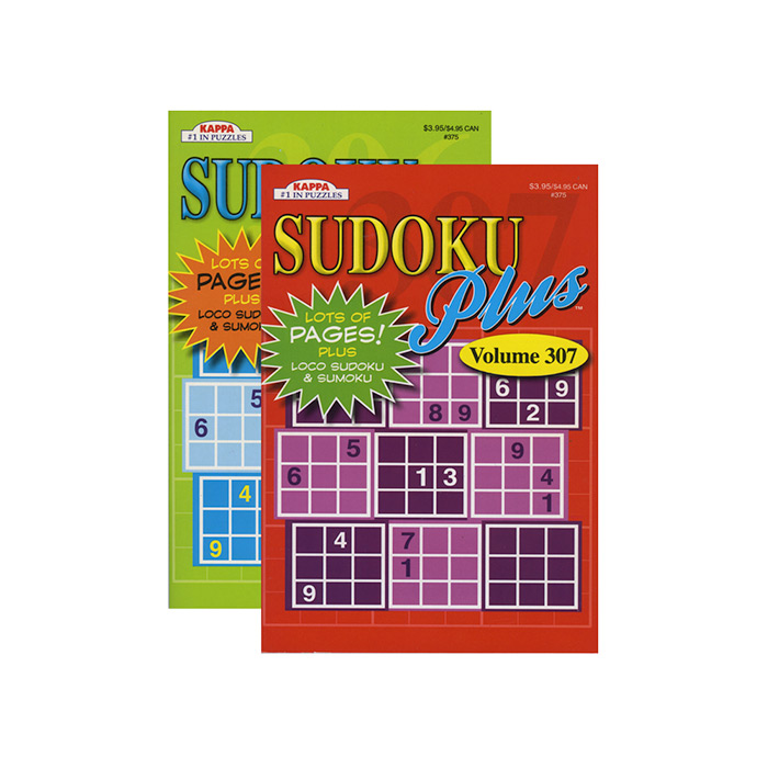 Kappa Sudoku PUZZLEs Book - Digest Size