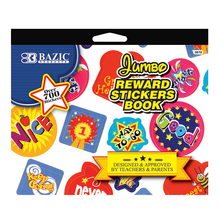 Jumbo Reward STICKER Book