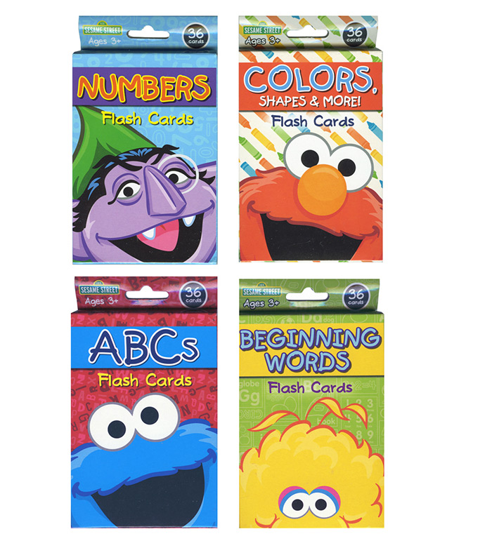 Sesame Street Flash Card