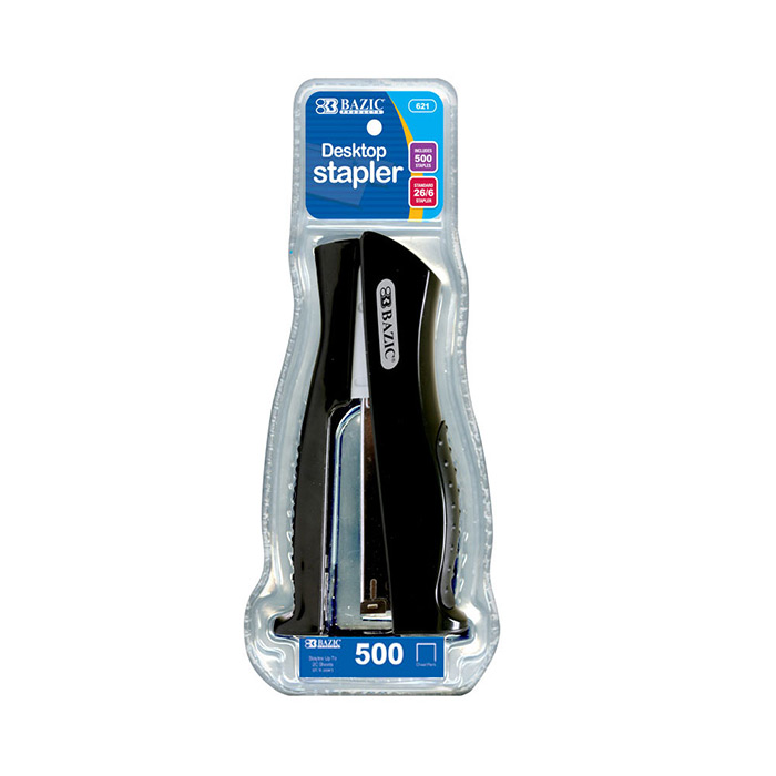 Stand-Up Standard (26/6) Full Strip STAPLER w/ 500 Ct. Staples