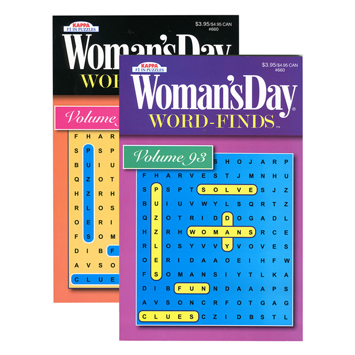 Kappa Woman's Day Word FINds Puzzle Book-Digest Size