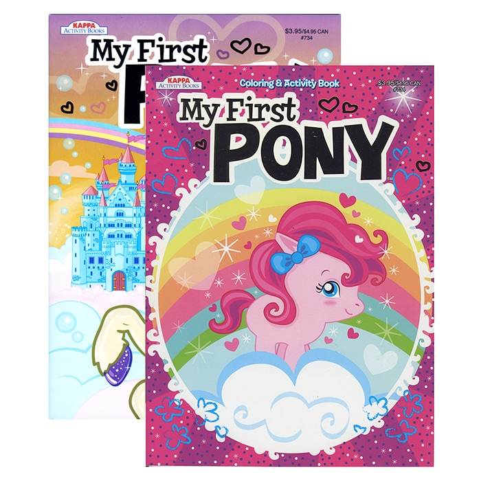 My First Pony Foil & Embossed Coloring & Activity BOOK