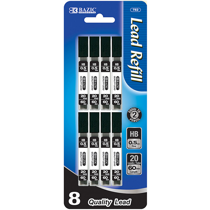 20 Ct. 0.5Mm Mechanical PENCIL Lead (8/Pack)