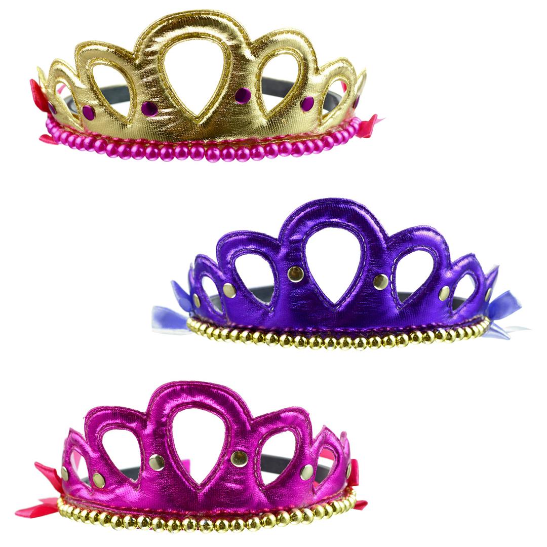 Metallic Tiara Headbands