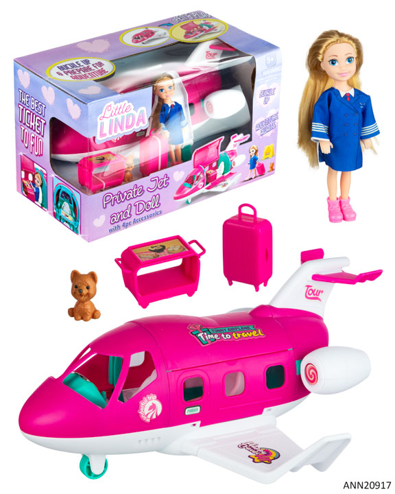 Little Linda DOLL w/ Private Jet