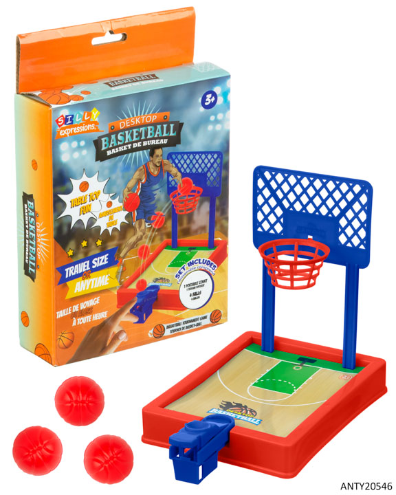 Travel-Size Desktop Basketball