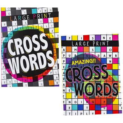 Crossword PUZZLEs Lg Print80 Pg 2 Assorted In Pdq