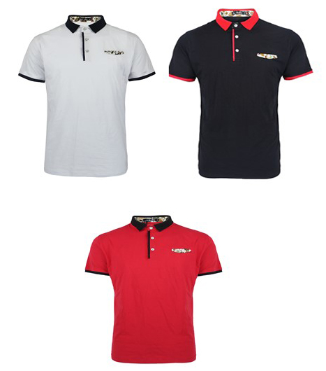 Men's Active POLO SHIRTs - Solid Colors - Sizes Small-2X