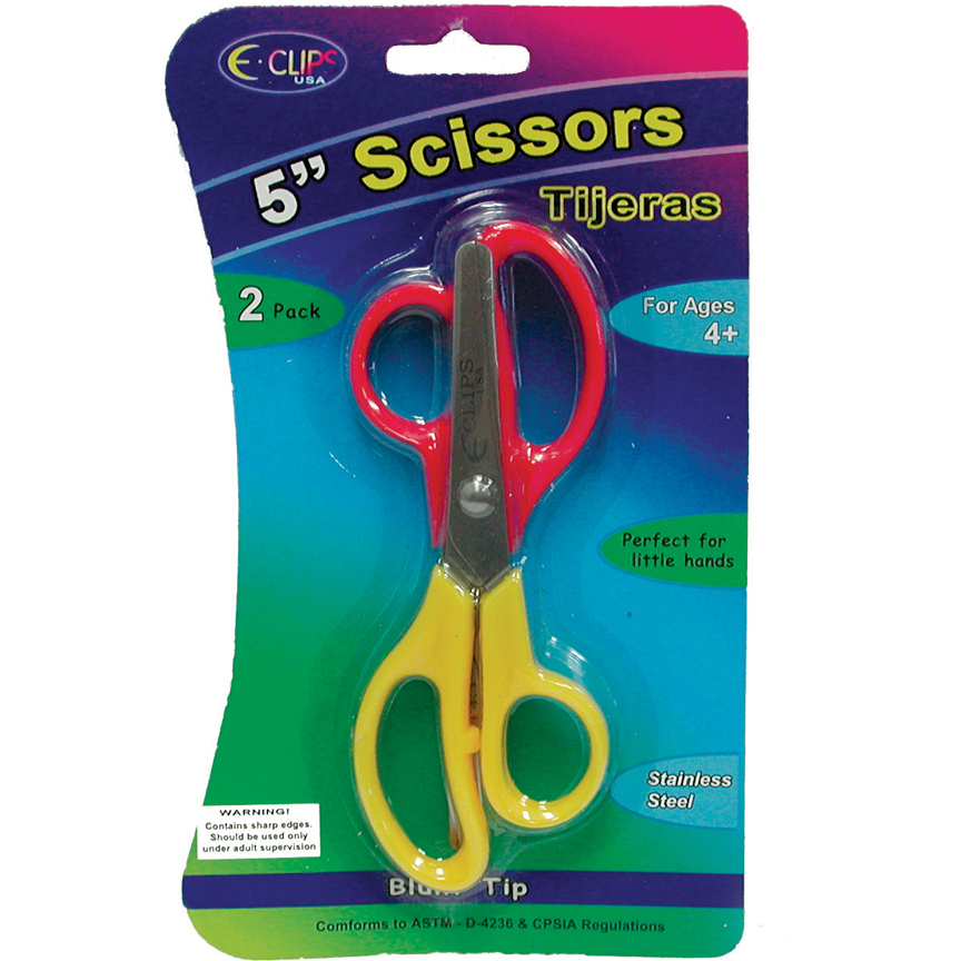 96 Pack of Scissors - Bulk School Supplies Wholesale Case of 96 Scisso