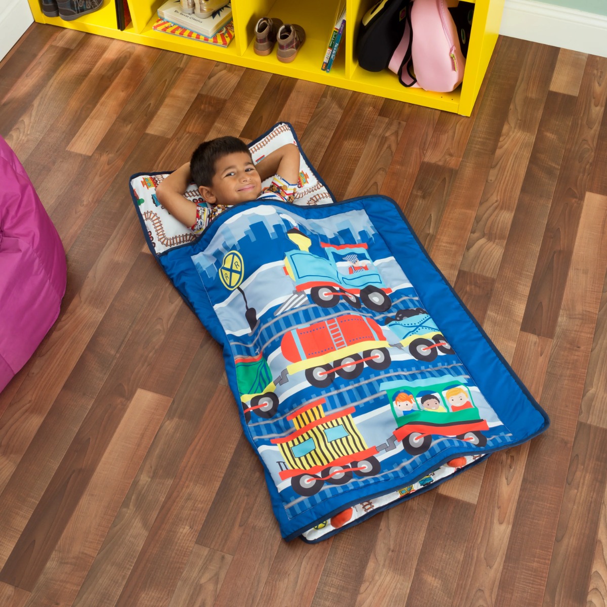 Choo Choo Train Toddler Nap Mat w/ PILLOW