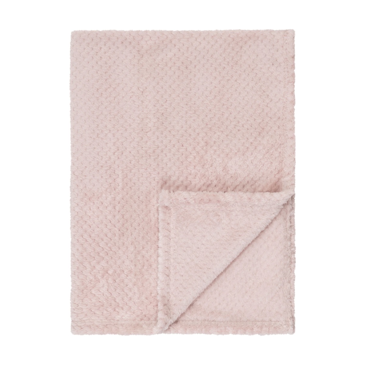 30 X 40 Baby FLEECE BLANKET - Blush Pink