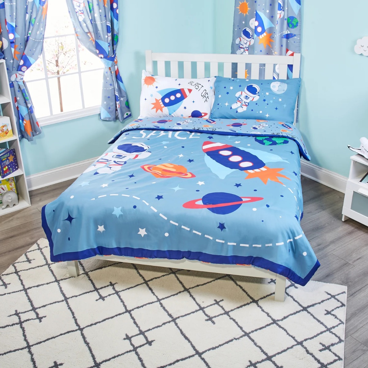 Outer Space Twin/Full Size Bed COMFORTER