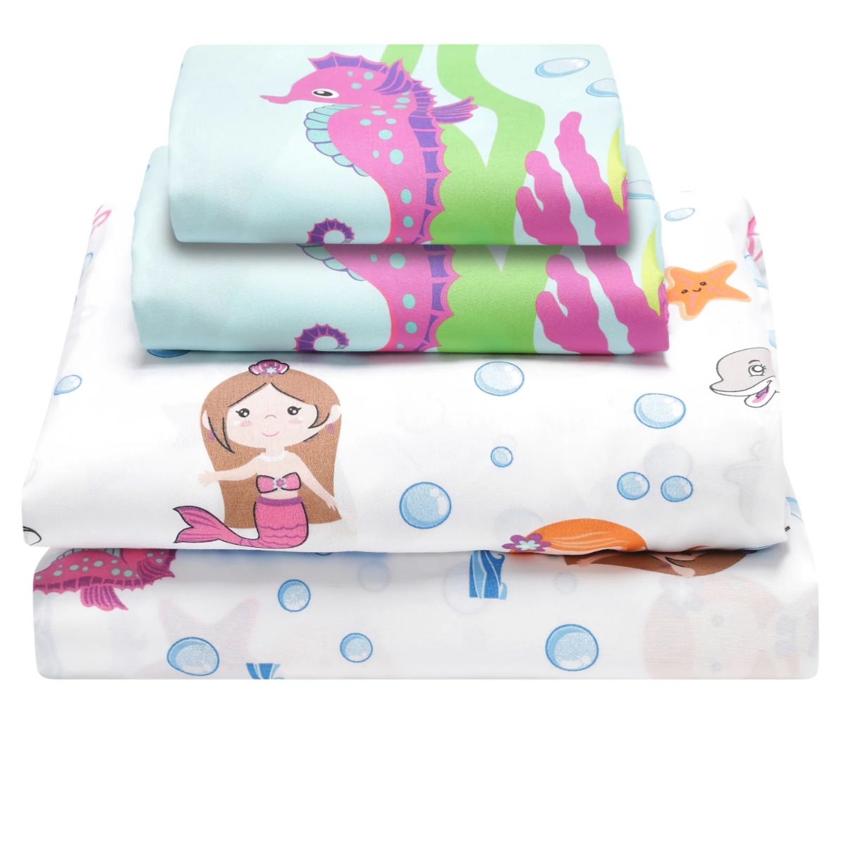 Mermaid Full Size Bed Sheet Set