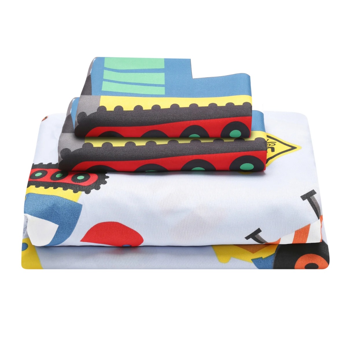 Under Construction Full Size Bed Sheet Set