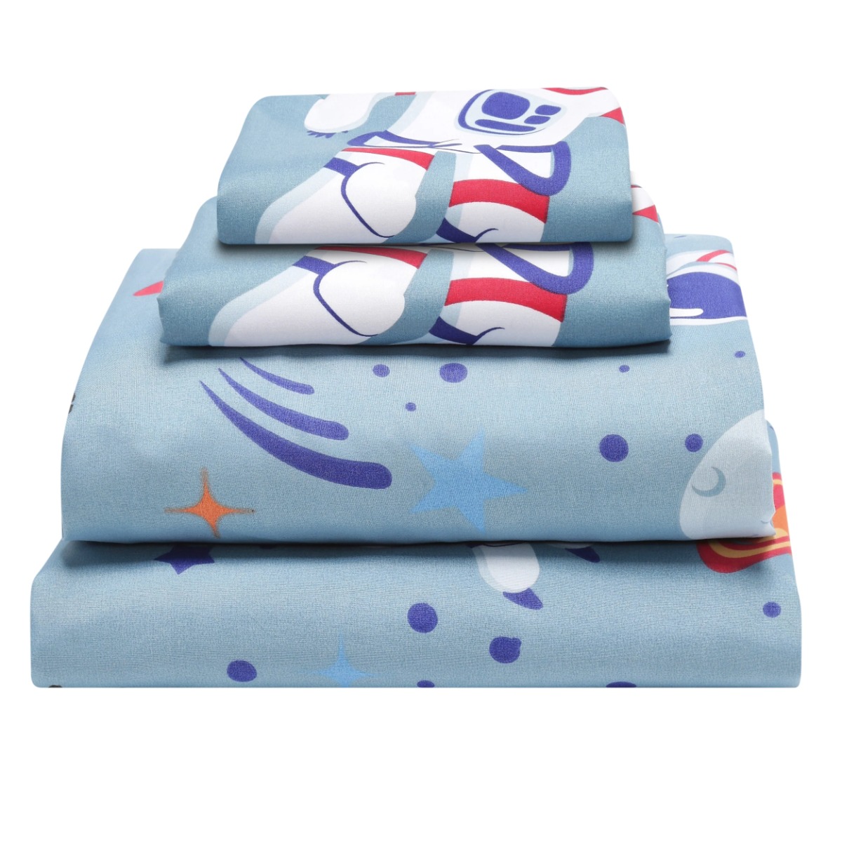 Blast Off in Outer Space Full Size Bed Sheet Set