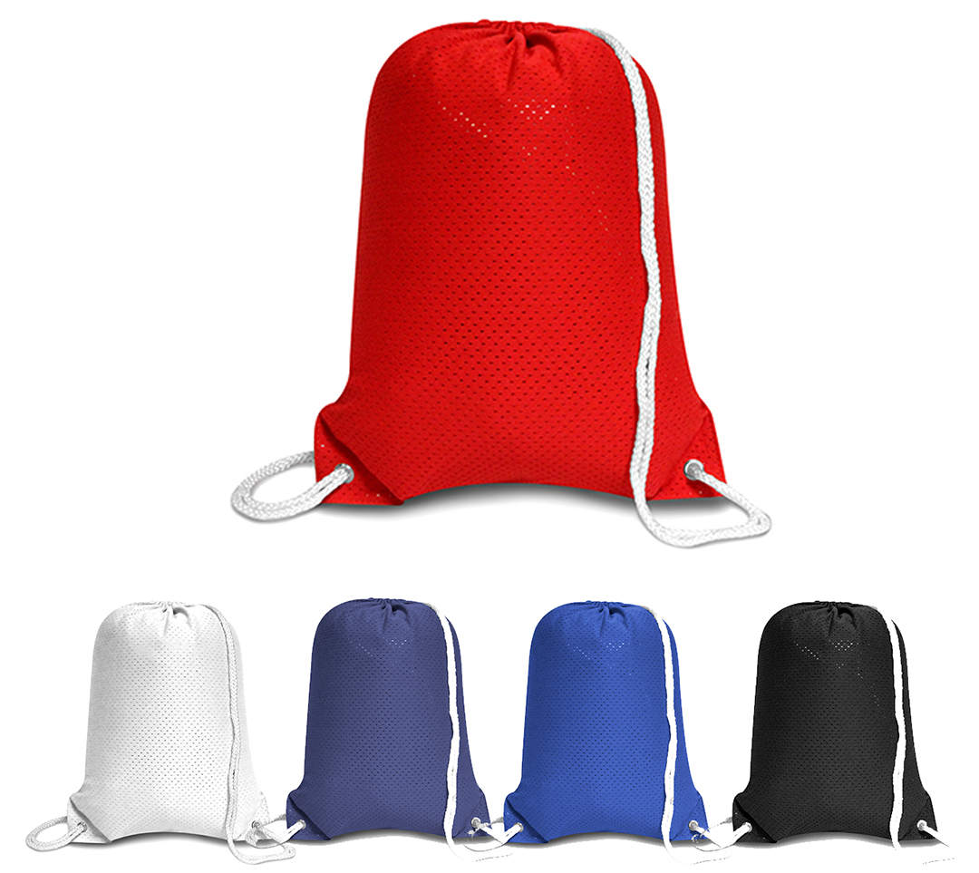 17.5 Jersey Mesh Drawstring BACKPACKS