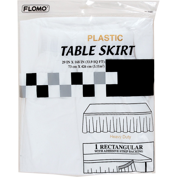 White Table SKIRTs