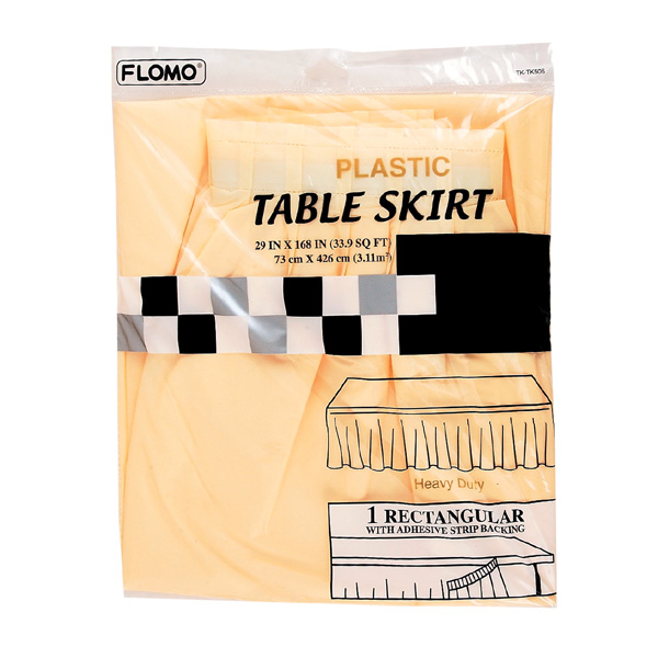 Pastel Yellow Table SKIRTs