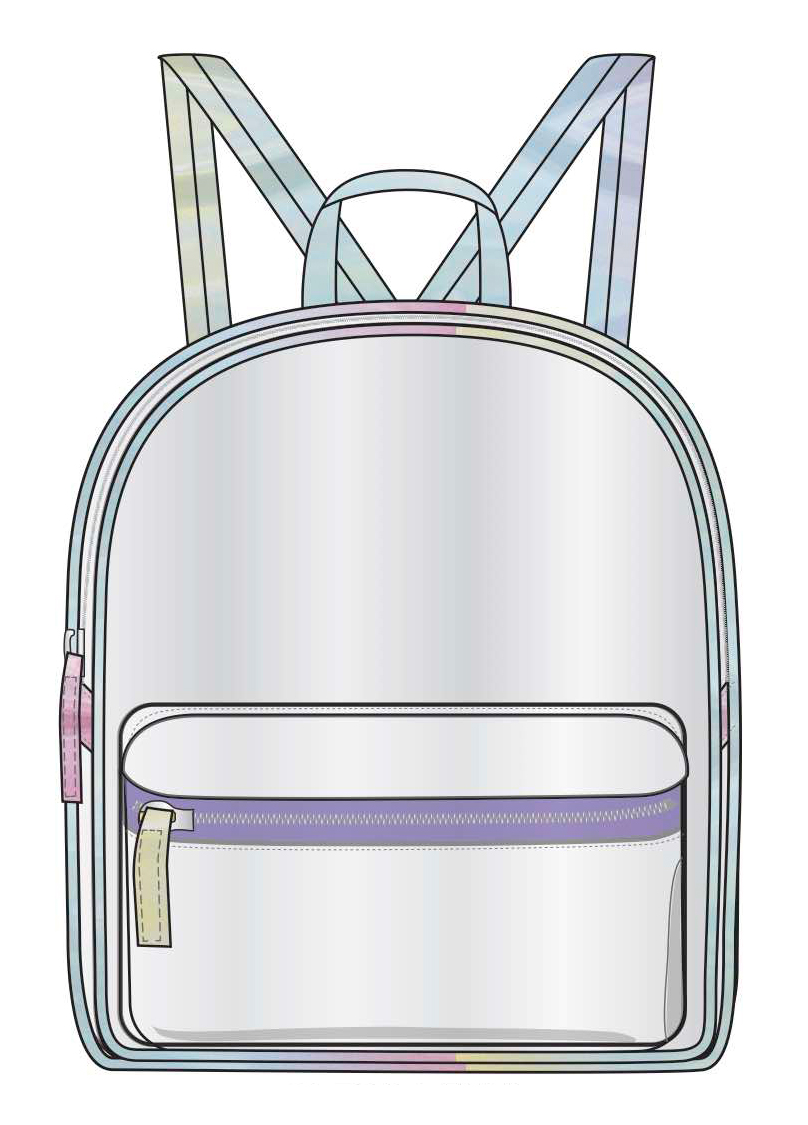 ''8.25'''' Clear Mini BACKPACKS''