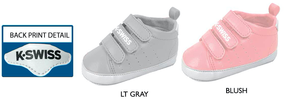 Infant Girl's K-Swiss SNEAKERS w/ Velcro Straps