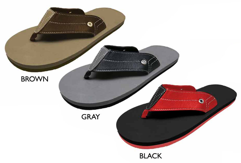 Men's thong sandal with Web