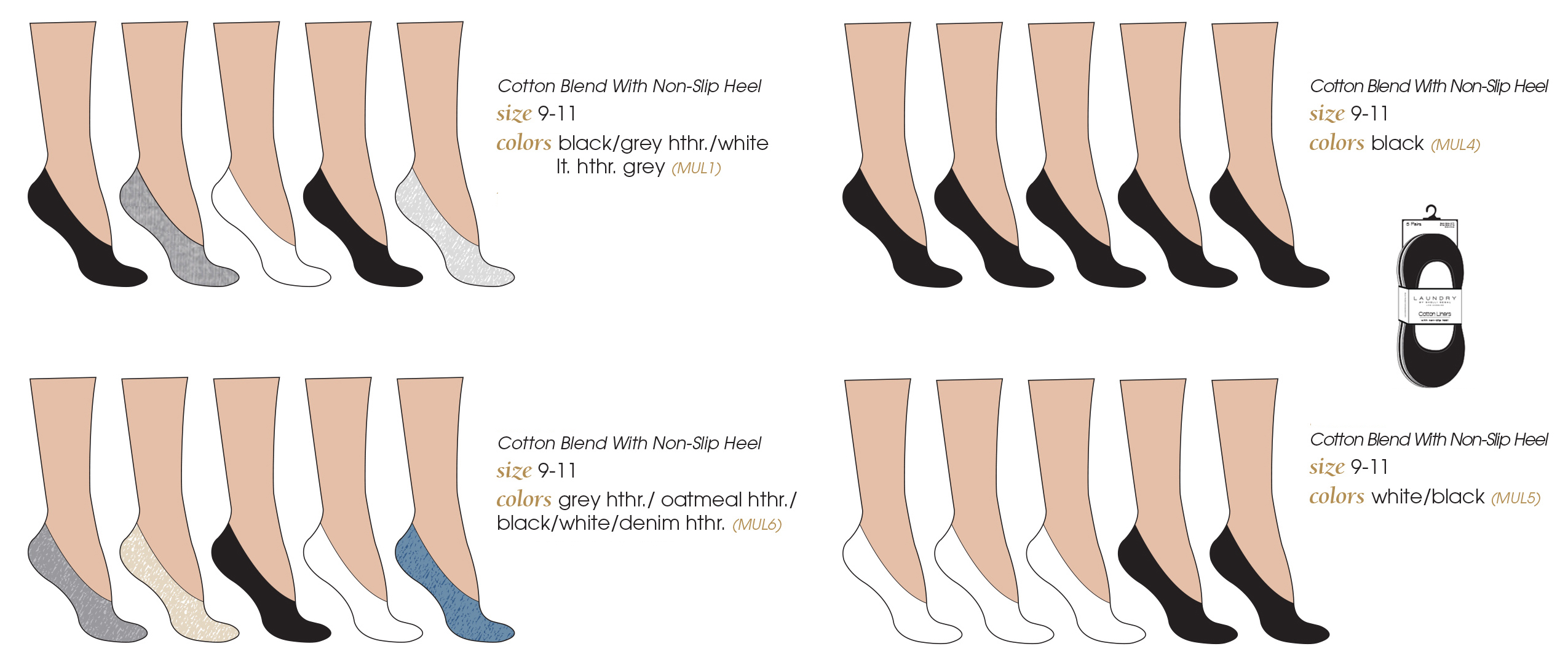 Women's Footie Socks