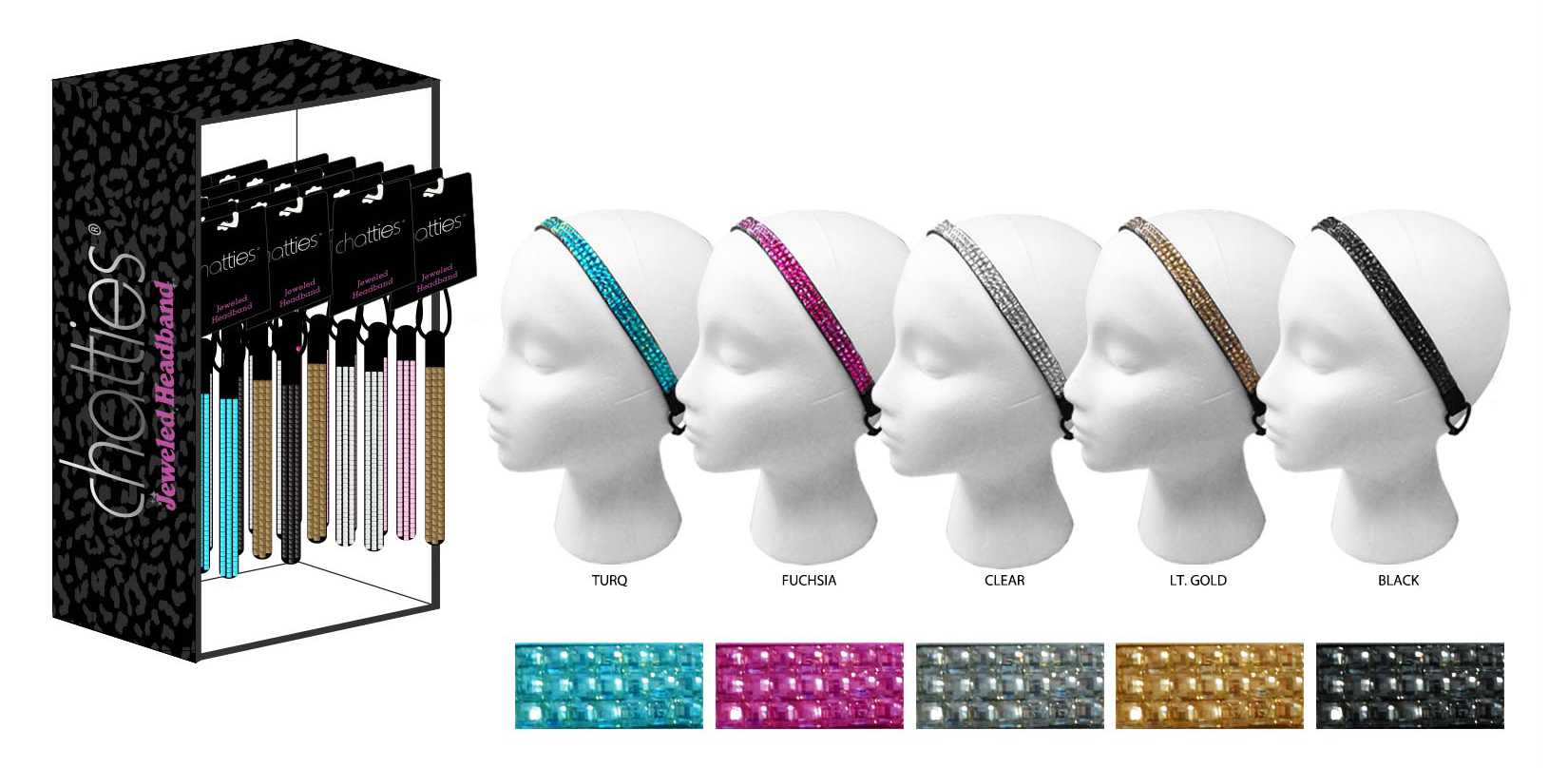 Women's Jeweled Headbands