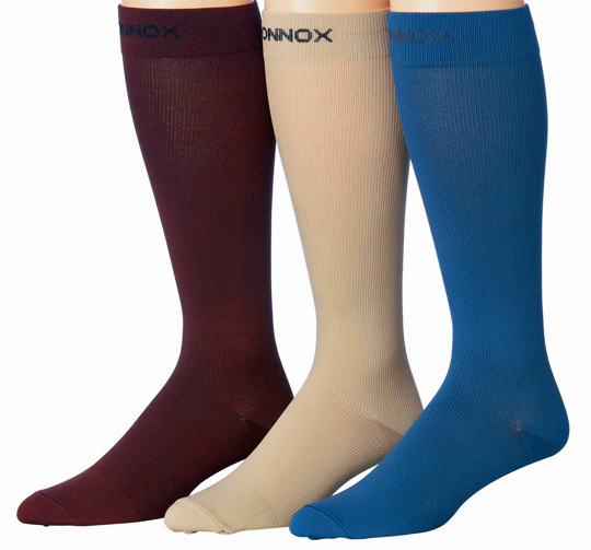 Men's Compression SOCKS - Size 10-13 - Solid Classic Colors