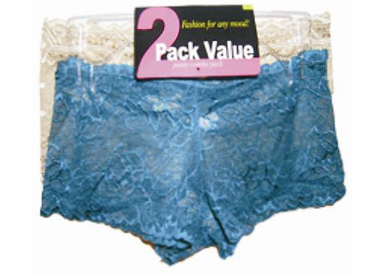 Assorted Lace Boyshort 2-Packs