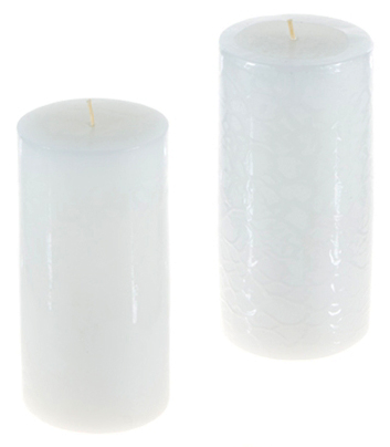 ''3''''x6'''' Round Unscented Pillar CANDLE''